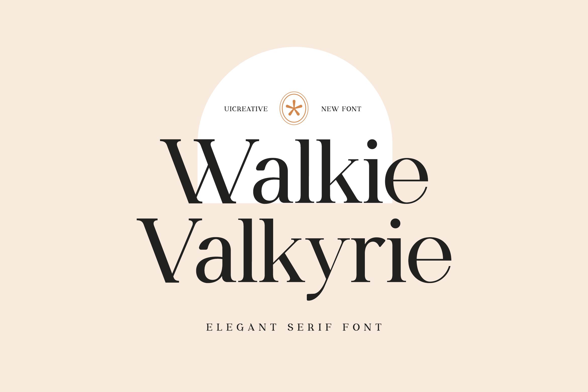 Ejemplo de fuente Walkie Valkyrie